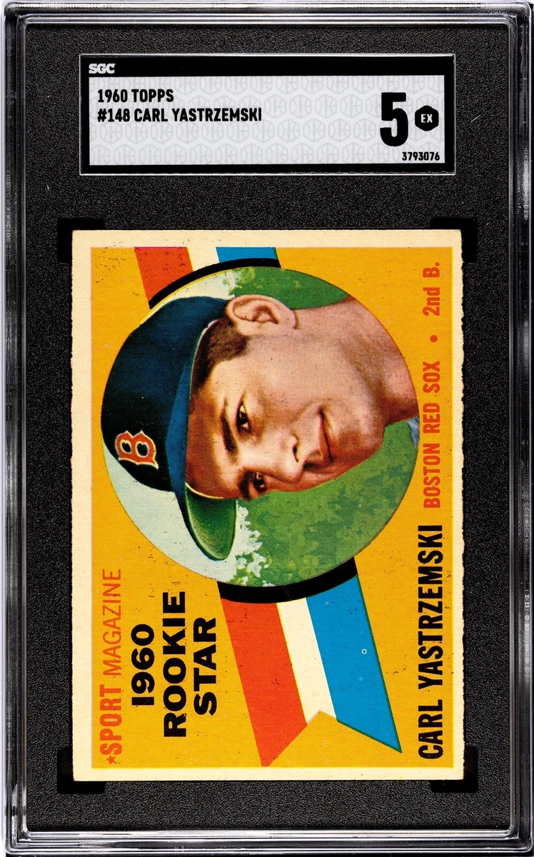 Topps Carl Yastrzemski 1960 Season Baseball Sports Trading Cards