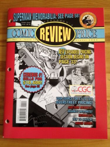Overstreet Comic Review Price # 11 , 2004 Superman - Foto 1 di 6