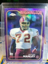 2024 Topps Chrome Dexter Manley #199 Purple Refractor /275