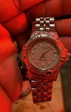 Ladies ESQ Esquire Swiss Watch  100 Meters Professional Stainless Steel Working