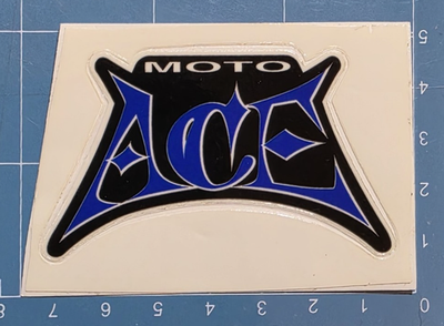 Troy Lee Design Moto Ace Sticker - NOS 4cm x 7cm | eBay