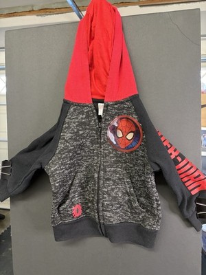 Boys Spiderman Hoodie jacket 3t