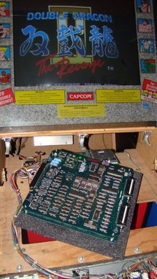 Original Technos Double Dragon 2 The Revenge arcade pcb 100% working