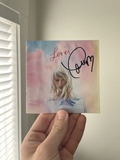 Taylor Swift Lover CD Booklet Signed READ