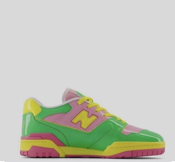 NEW BALANCE 550 SCARPE DA GINNASTICA UK taglia 7 ORIGINALE PREZZO AL PUBBLICO £ 130 #i9