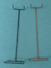 Vintage Barbie Clothes - Vintage Barbie Black Wire Stand and Gold Wire Stand