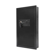 Safe Hidden Wall Safe Q195/Q235 Steel Safe Wall-mounted with Keys 37cmx10cmx65cm