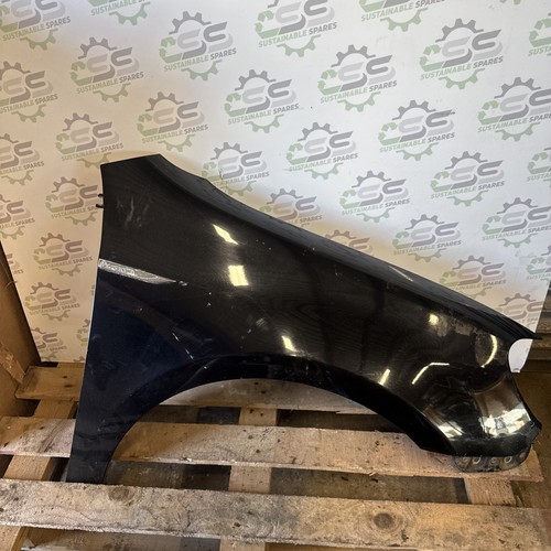 VW GOLF MK6 (2008-2012) WING PANEL FRONT DRIVER RIGHT SIDE IN BLACK LC9X - Picture 1 of 11