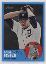 2012 Topps Heritage Doug Fister (Wal-Mart Blue) #84 10ip
