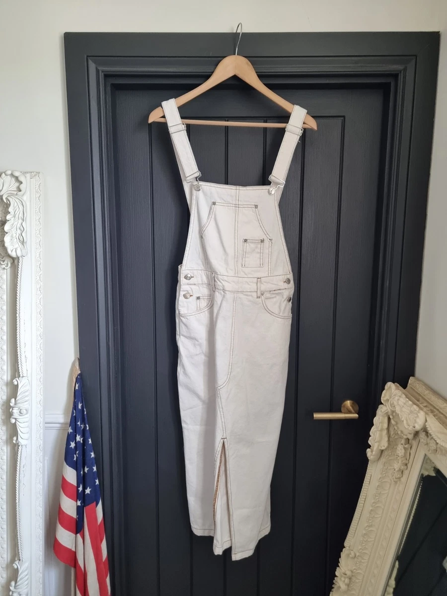 Denim White Women's Pinafore/Dungaree Dress for sale | eBay UK