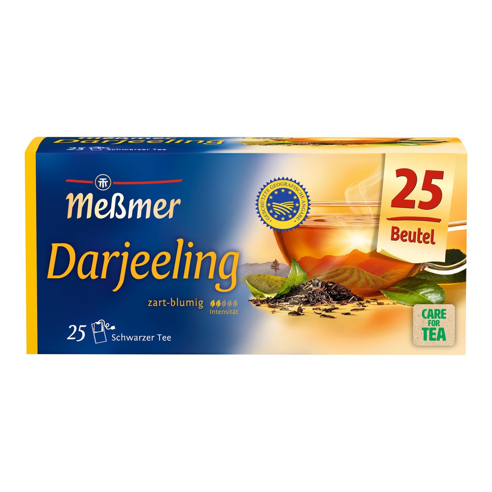 Darjeeling | 25 Teebeutel | Blumiglieblich | Feiner Schwarztee aus Darjeeling
