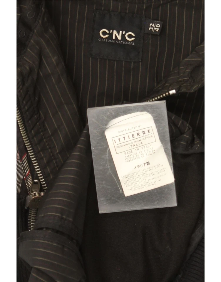 CNC костюм национальный мужской Bomber куртка это 36 маленький черный в полоску хлопок IC06 - Изображение 3 из 3