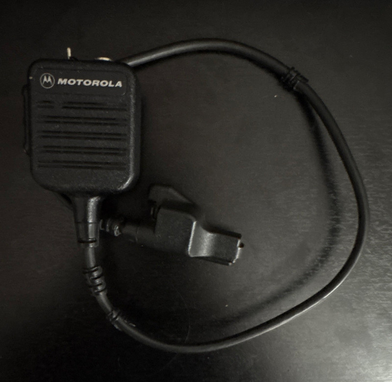 Motorola NMN6244B Public Safety Remote Speaker Mic