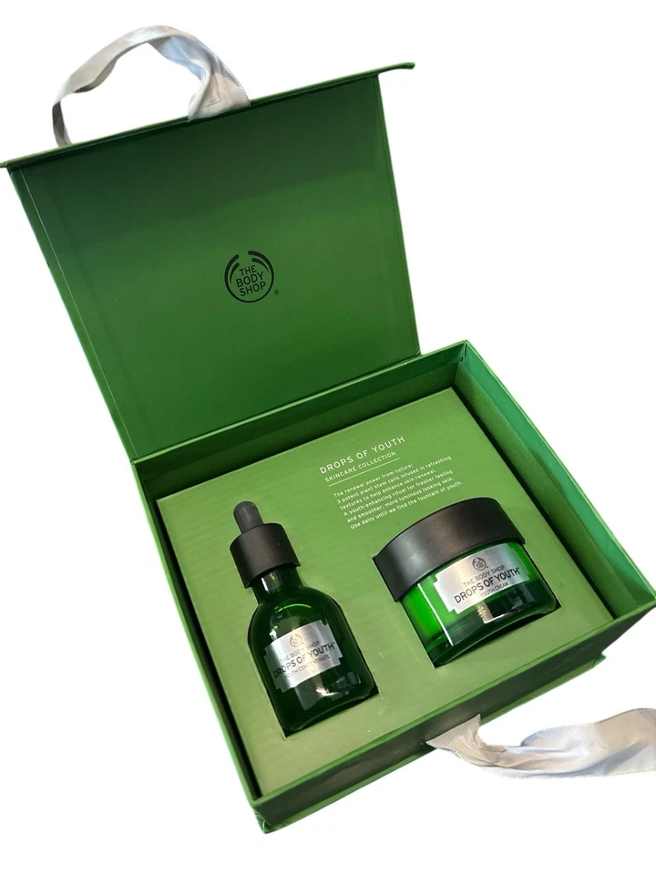 Подарочный набор The Body Shop Drops of Youth коллекция средств по уходу за кожей - читайте пожалуйста - Изображение 2 из 4