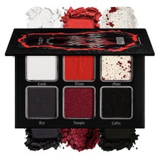 Black Red Eyeshadow Palette Vampire Bride Goth Smoky Makeup Cosmetics Pcs