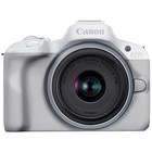 Canon EOS R50 APS-C Digital Mirrorless Camera with 18-45mm IS STM Lens - White