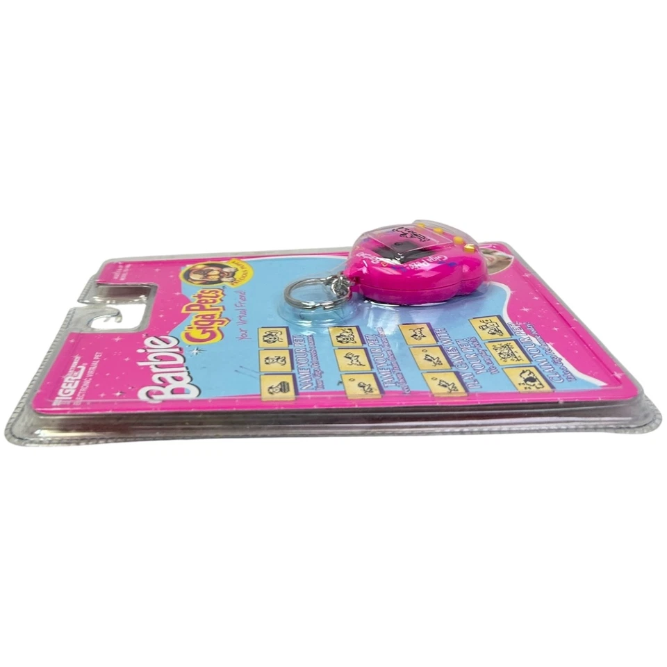 Barbie Giga Pets Precious Puppy виртуальный друг Tiger Electronics 1997 новая запечатанная - Изображение 3 из 4