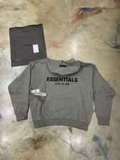 NEW FOG Essentials Dark Oatmeal Hoodie Size Small | Authentic✅ 