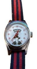 Vintage 1950's Hopalong Cassidy Watch Mechanical Wind Up Cool Vintage band RUNS