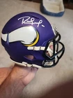 Randy Moss Autographed Mini Helmet. Authenticated By Beckett.
