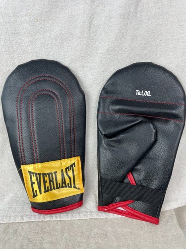 Par de Guantes Everlast Boxeo Velocidad Bolsa Entrenamiento Sparring Palm Grip L/XL
