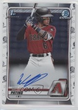 2020 Bowman Chrome Prospect Auto Wilderd Patino #CPA-WP Auto 4o1