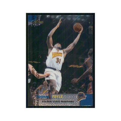 1999 Finest w Coating Adonal Foyle Golden State Warriors #30