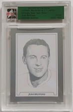 2011-12 ITG Ultimate Memorabilia Base Silver Jean Beliveau/62 Montreal Canadiens