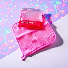 PMD Beauty SILVER-INFUSED MICROFIBER MAKEUP-REMOVING CLOTH Brand New In Package