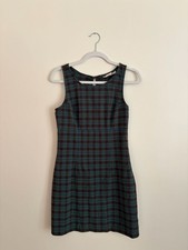 Rampage Vintage Plaid Sleeveless Mini Dress Size 3