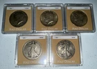 5 In Lot (3 1964 Kennedy) (1918, 1936 Liberty) Half Dollar - 90% SILVER 🔥