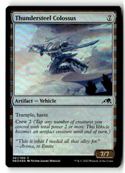 Thundersteel Colossus 261 Kamigawa: Neon Dynasty Foil
