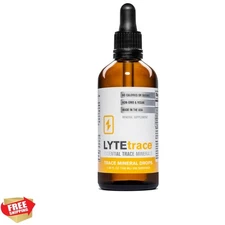 Natural Sodium-Free Trace Mineral Concentrate 100ml - 200 Servings for Vitality