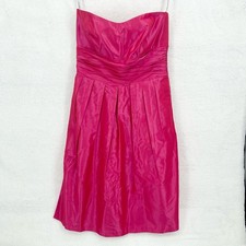 Jenny Yoo Size 10 Bridesmaid Prom Mini Dress Evening Strapless Pink NWT