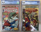 Lot 2x Amazing Spider-Man #145 & 170 CGC 9.2 & 8.5, Marvel Comics Scorpion