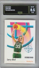 1991/92 Larry Bird #591 Skybox Shooting Star (Boston Celtics/HOF) 8.5 Nm-Mt+