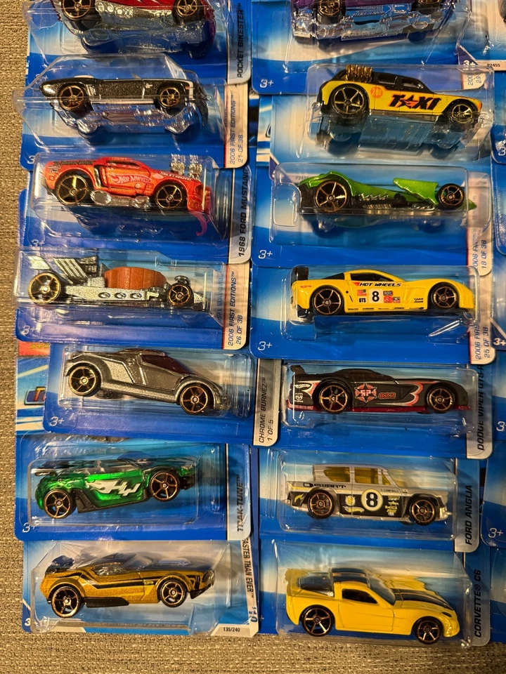 Hot Wheels Lote 21x Más Rápido Que Nunca Pocket Bikester / 70 Dodge / 09 Corvette G57 Foto 3 de 4