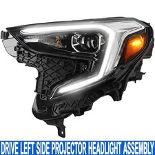 Lh Left Driver Hid Xenon Projector Headlight W Leddrl For Gmc Terrain 2018-2021 Lh Left Driver Hid Xenon Projector Headlight W Leddrl For Gmc Terrain 2018-2021