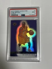 2017 Panini Vanguard Kobe Bryant #9 Purple Prizm /25 SSP PSA 9 Pop 1 NONE HIGHER