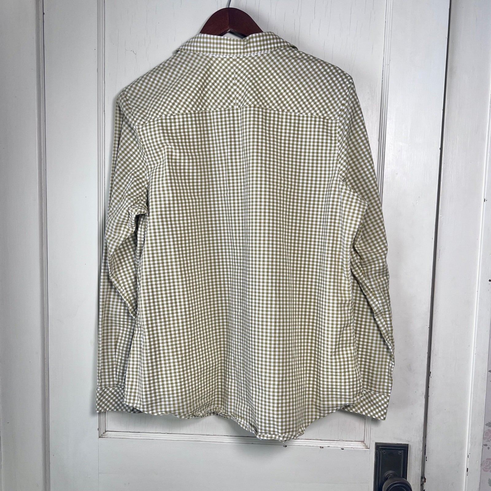 Pendleton Mens Long Sleeve Gingham Button Up Shir… - image 3
