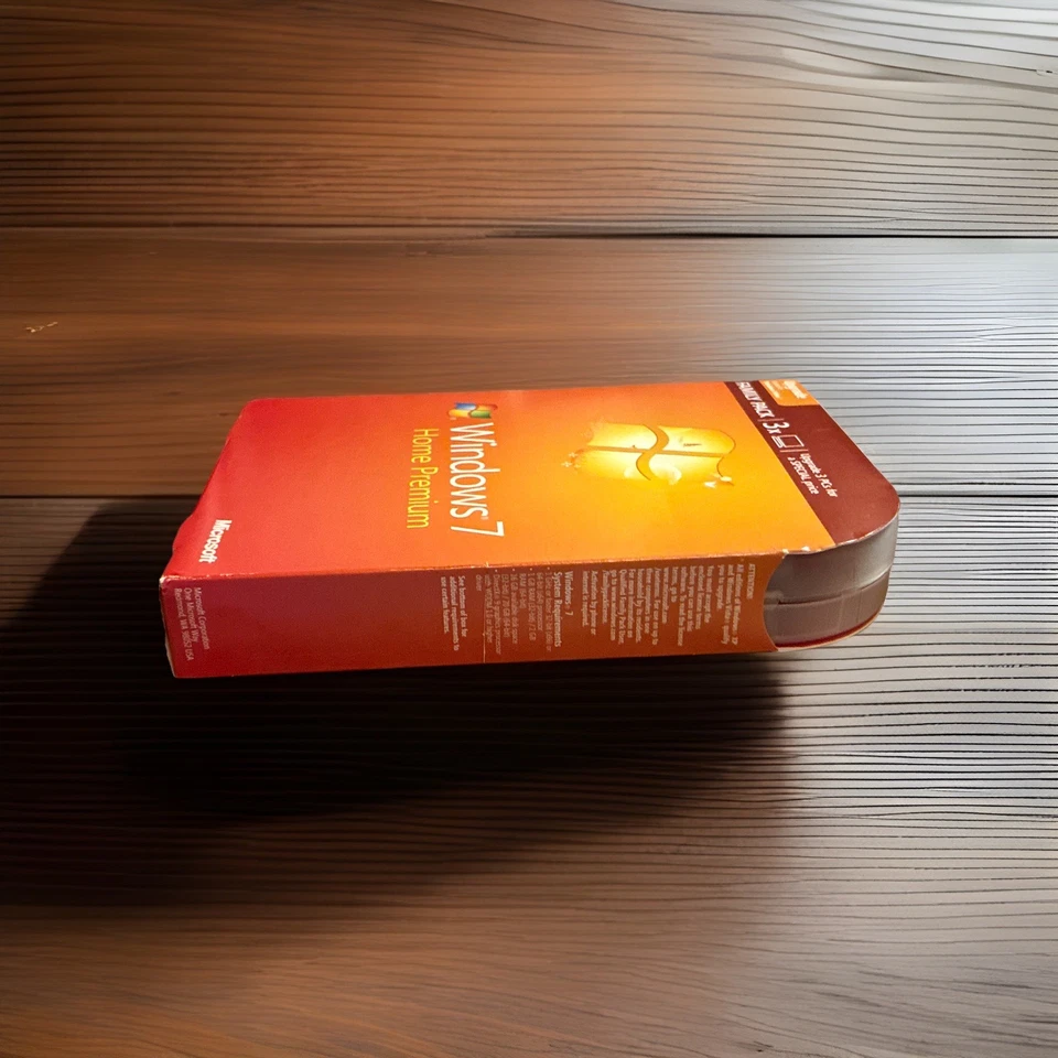 Microsoft Windows 7 Home Premium Upgrade Family Pack For 3 PCs 32 & 64 Bit DVDs - Image 4 of 4