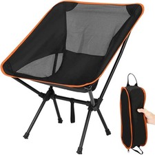 Outdoor Folding Camping Chairs Fishing Deck Chair Garden Patio Beach Picnic Seat