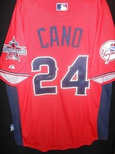ROBINSON CANO SIGNED 2010 ALL STAR JERSEY AUTHENTIC MAJESTIC NY YANKEES-RARE!