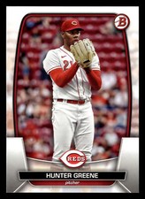 Hunter Greene 2023 Bowman #35 Cincinnati Reds BUY3GET1FREE