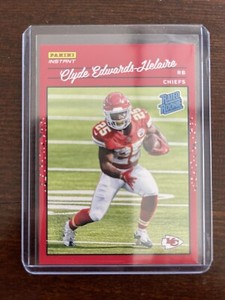 Clyde Edwards Helaire 2020 Panini Instant Rated Rookie Retro #/2044 SP Chiefs