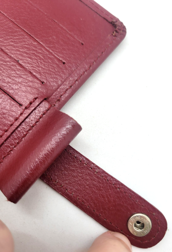 Weinrot Filofax WINDSOR Leder Tasche Organizer 1995 LESEN - VINTAGE - Bild 17 von 21