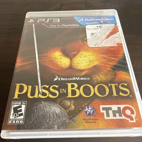 Puss in Boots (Sony PlayStation 3, 2011) CIB Complete PS3