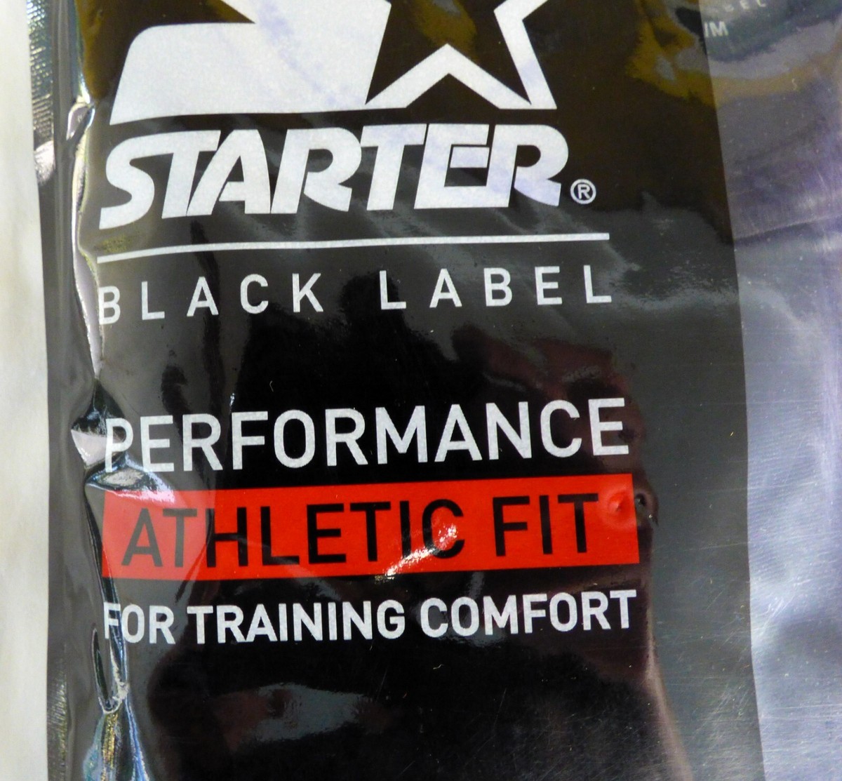 Starter Men's Base Layer Top Thermal Choose SizeS L or XL Black