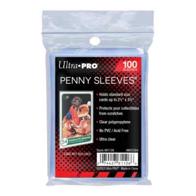 Ultra Pro 100 Penny Soft Sleeves Standard Hüllen für Pokemon Magic Sammel-Karten