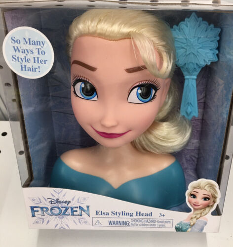 Disney Princess Frozen 2 Elsa Styling Head With Brush - Hair Style NEW IN  BOX 886144874918 | eBay